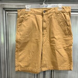 Carhartt Men's Brown Flat Front Shorts
